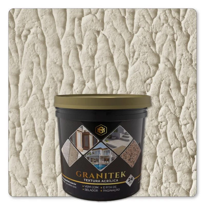 Granitek Abstratto Kit 24kg Algodao Egípcio - embalagem