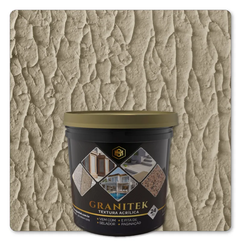 Granitek Abstratto Kit 24kg Galho Seco - embalagem