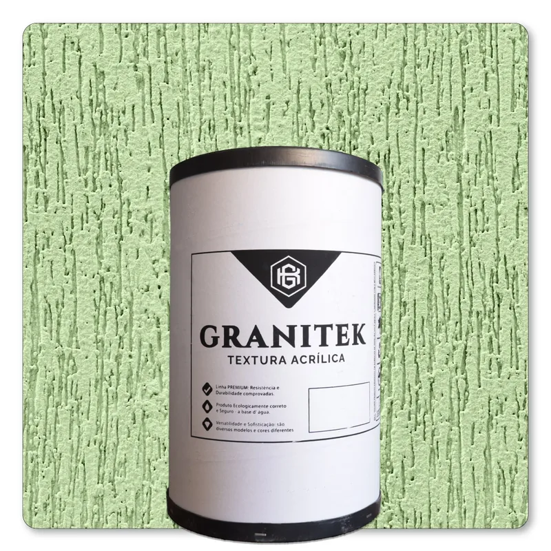 Granitek Raspatto Barrica 40kg Verde Kiwi - embalagem
