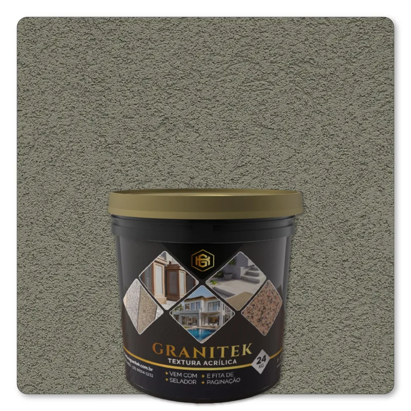 Granitek Liscatto Kit 24kg Concreto - embalagem