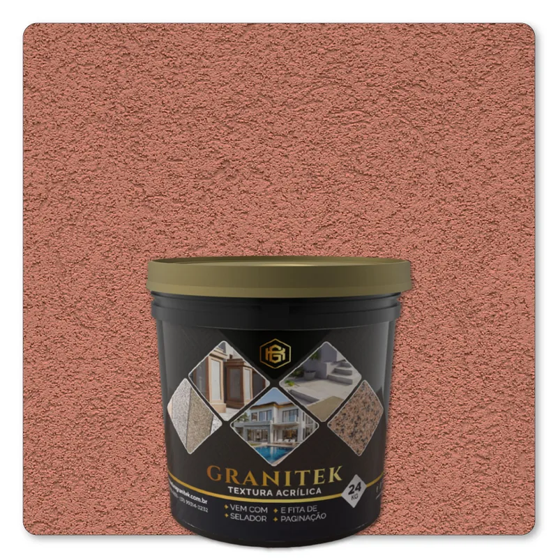 Granitek Liscatto Kit 24kg Terracota - embalagem