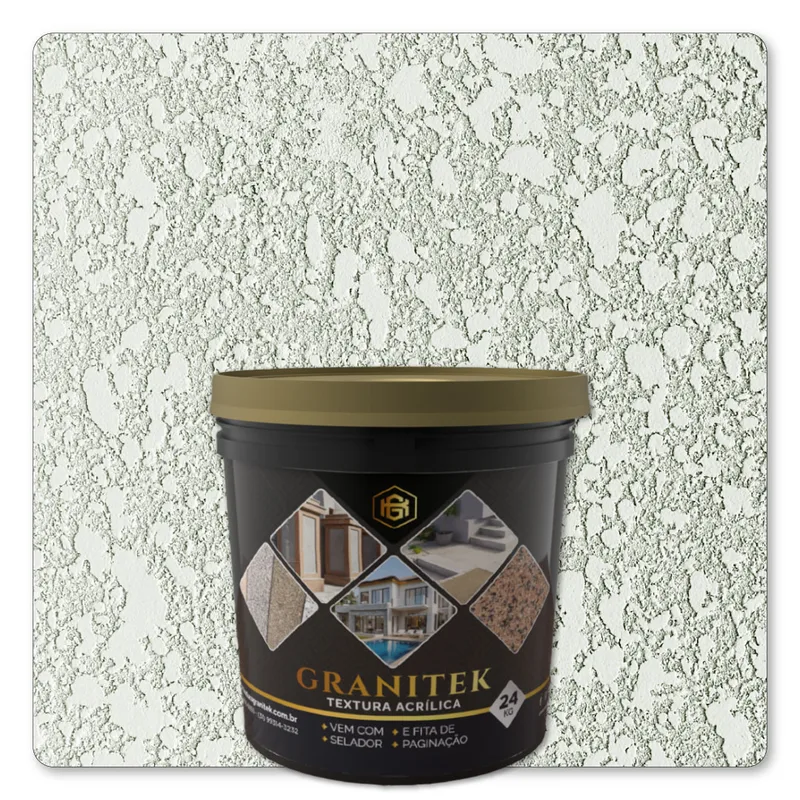 Granitek Projetatto Kit 24kg Branco Gelo - embalagem