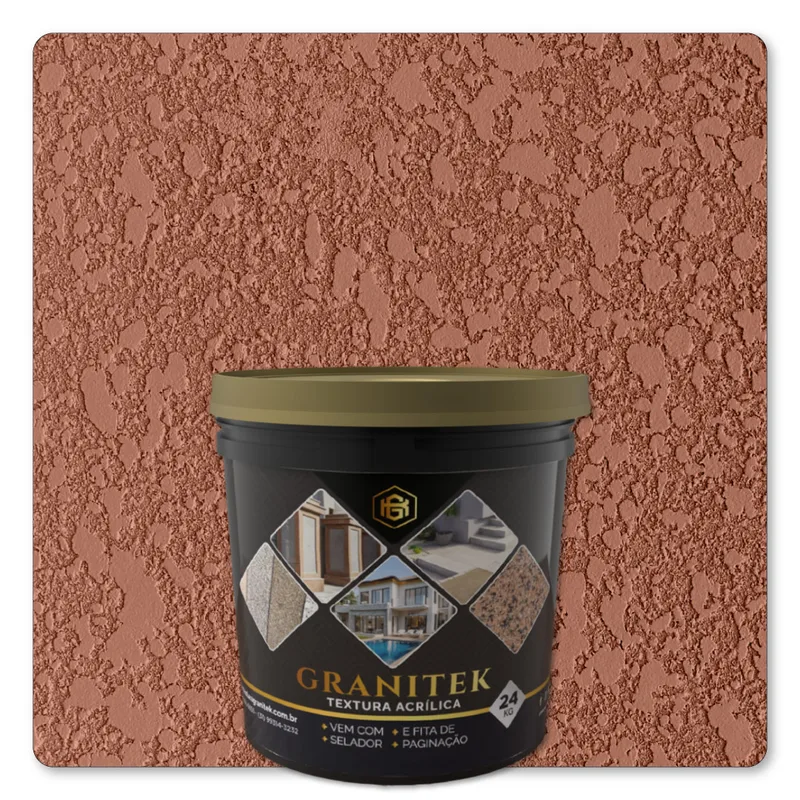 Granitek Projetatto Kit 24kg Terracota - embalagem
