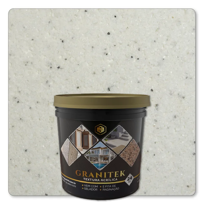 Granitek Cristalatto Kit 24kg Avorio - embalagem