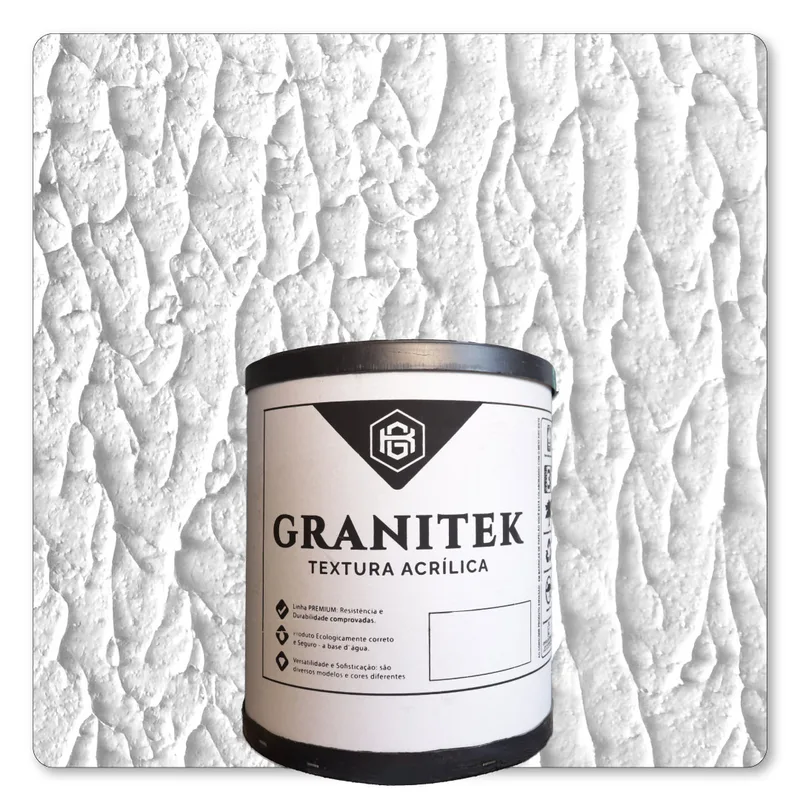 Granitek Abstratto Barrica 25kg Branco Neve - embalagem
