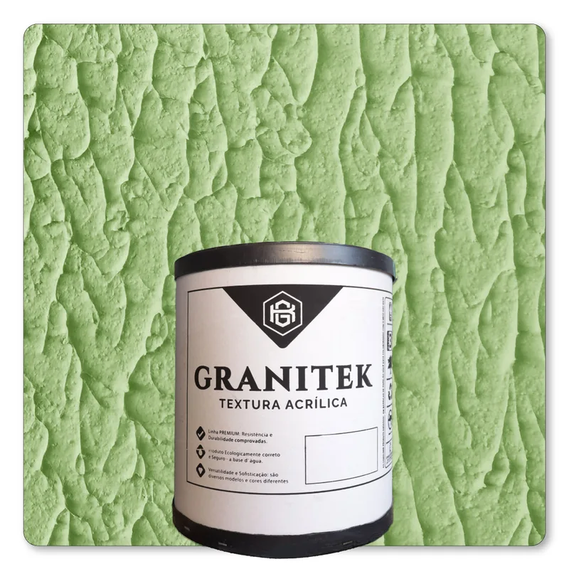Granitek Abstratto Barrica 25kg Verde Kiwi - embalagem