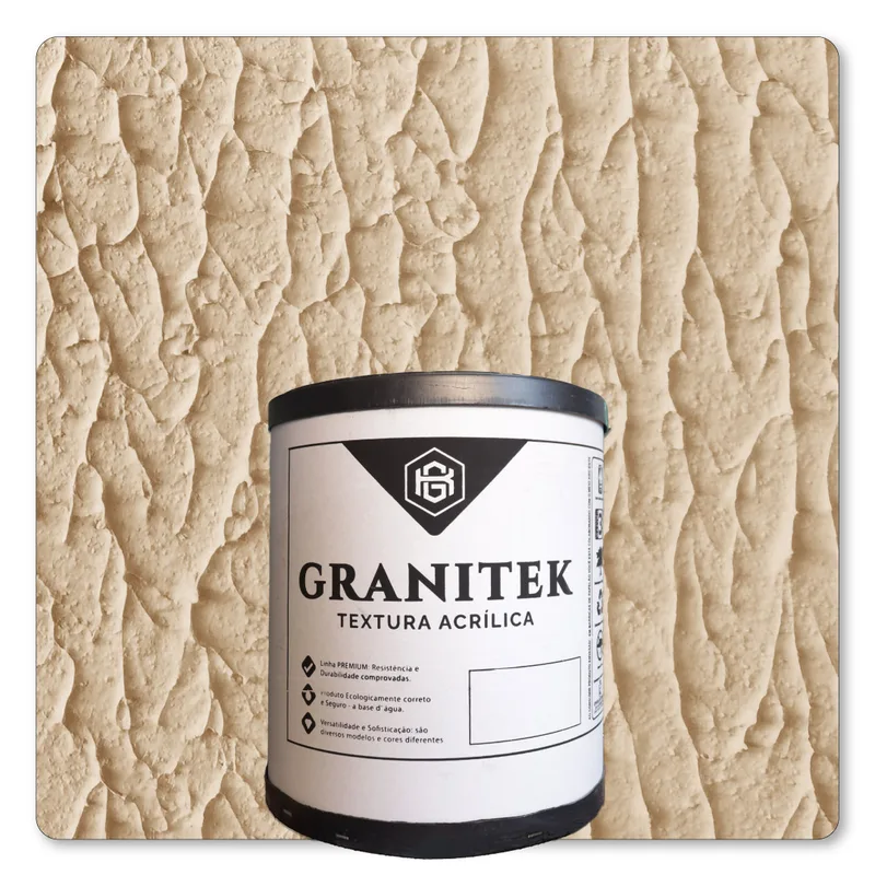 Granitek Abstratto Barrica 25kg Palha - embalagem