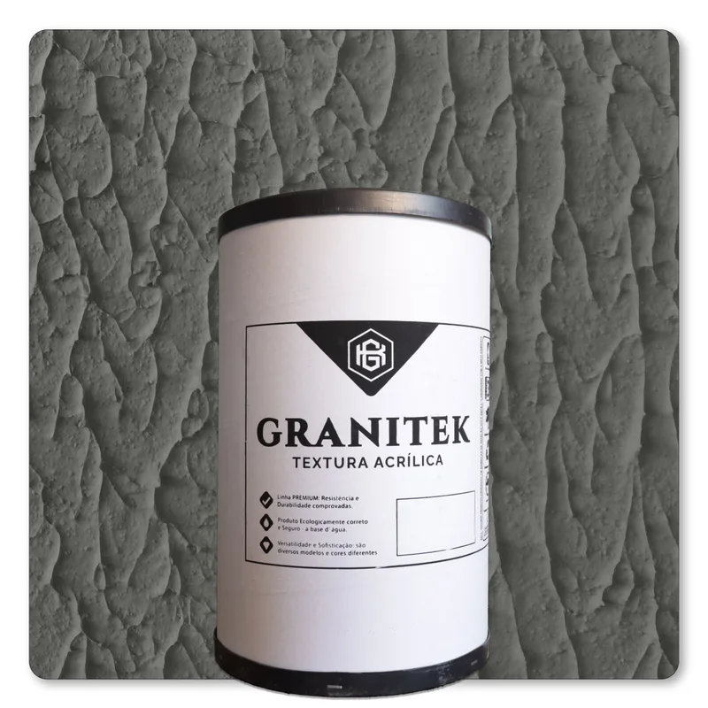 Granitek Abstratto Barrica 40kg Cinza Asfalto - embalagem