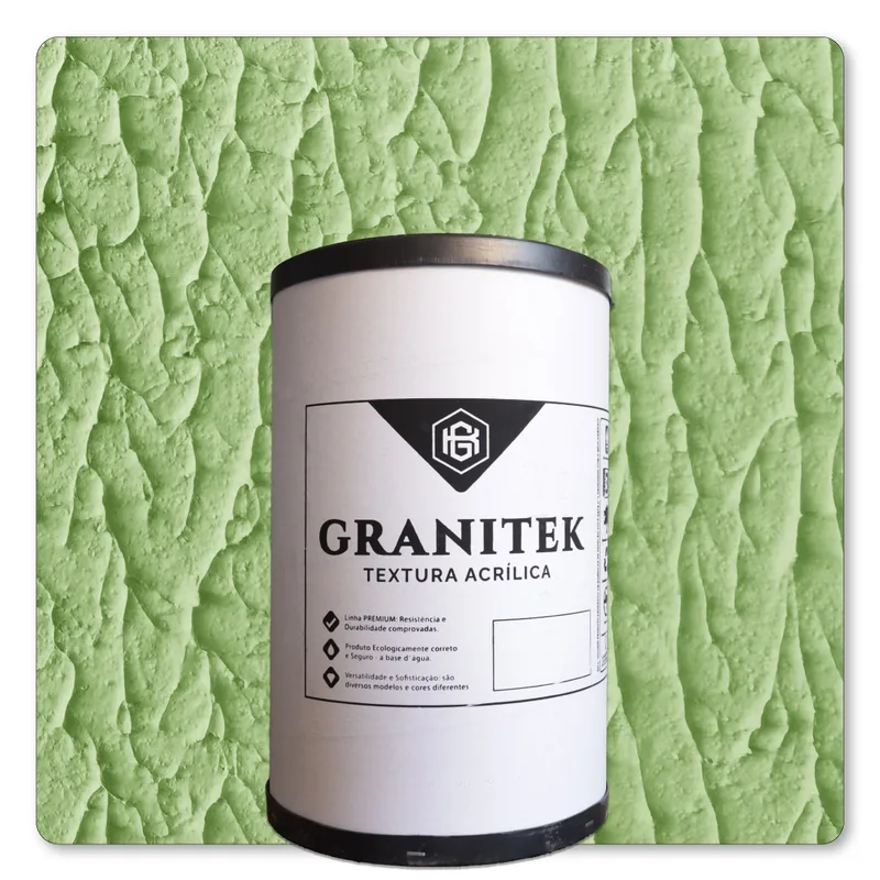 Granitek Abstratto Barrica 40kg Verde Kiwi - embalagem