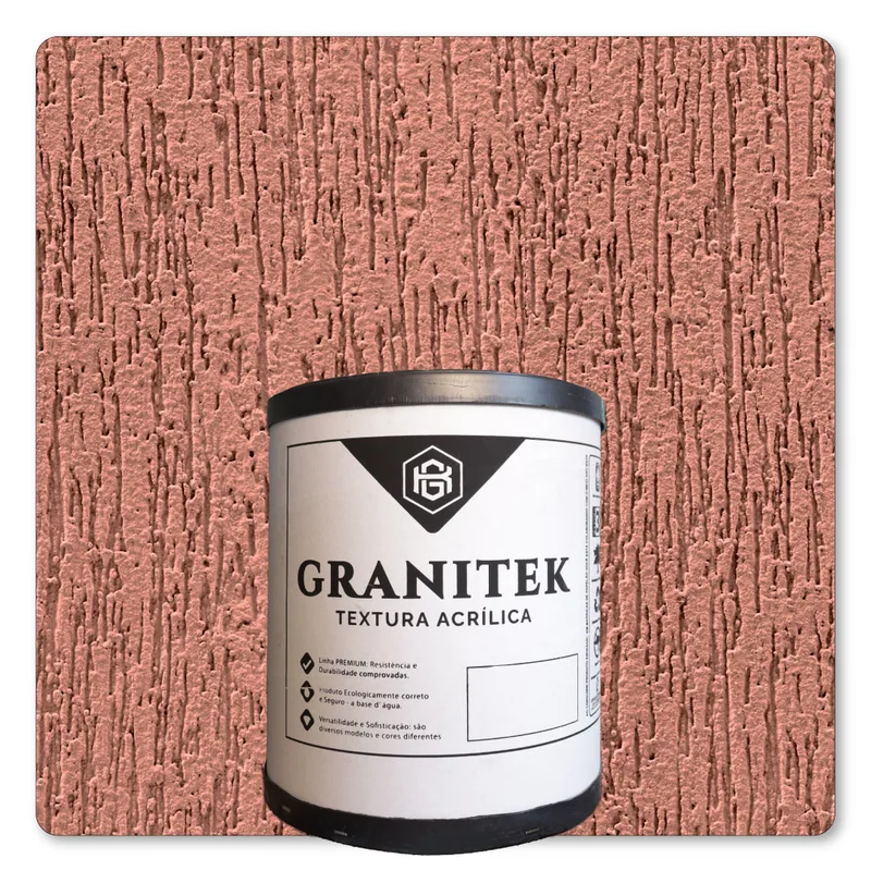 Granitek Raspatto Barrica 25kg Terracota - embalagem