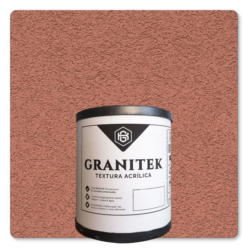 Granitek Liscatto Barrica 25kg Terracota - embalagem