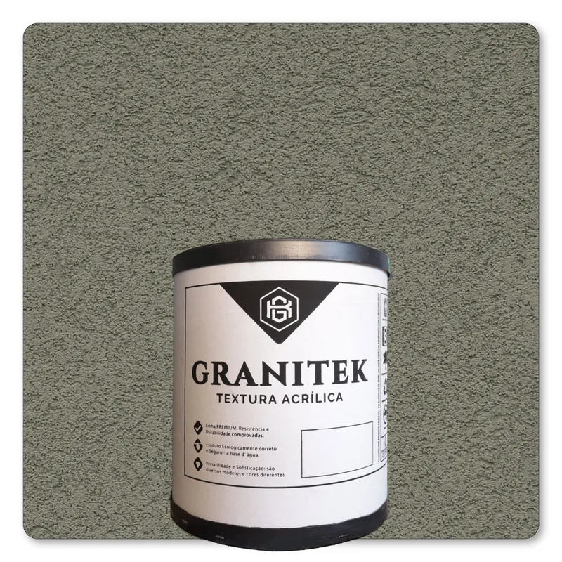 Granitek Liscatto Barrica 25kg Concreto - embalagem