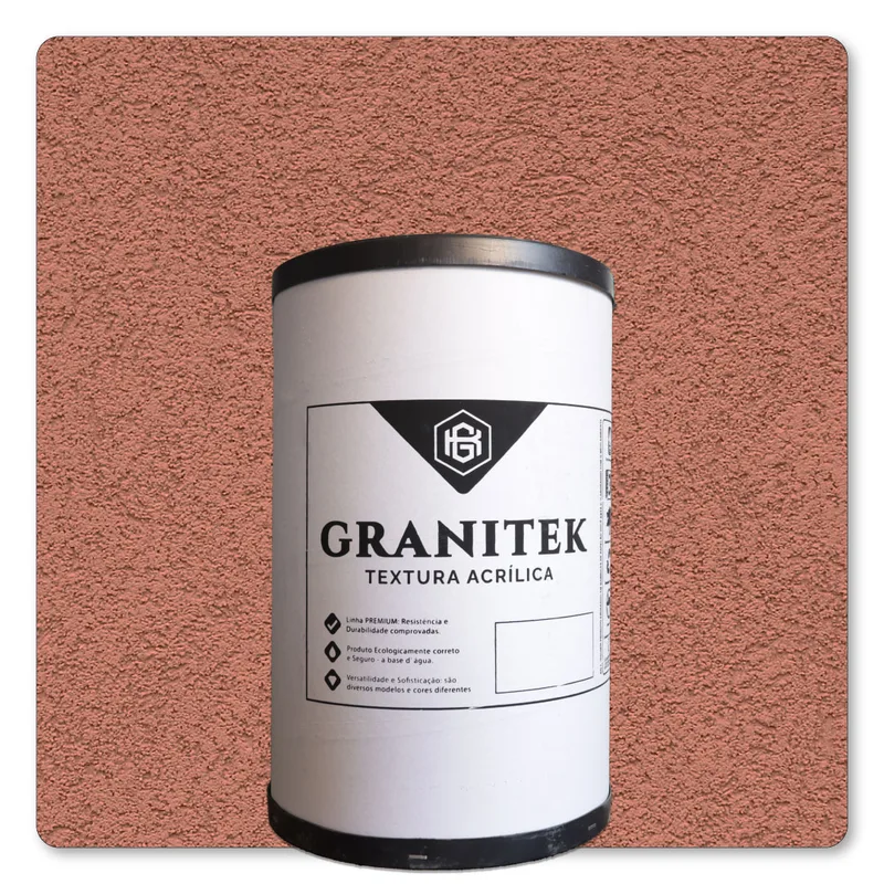 Granitek Liscatto Barrica 40kg Terracota - embalagem