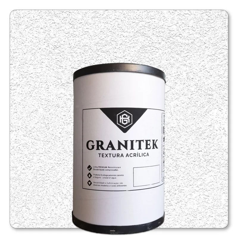 Granitek Liscatto Barrica 40kg Branco Neve - embalagem