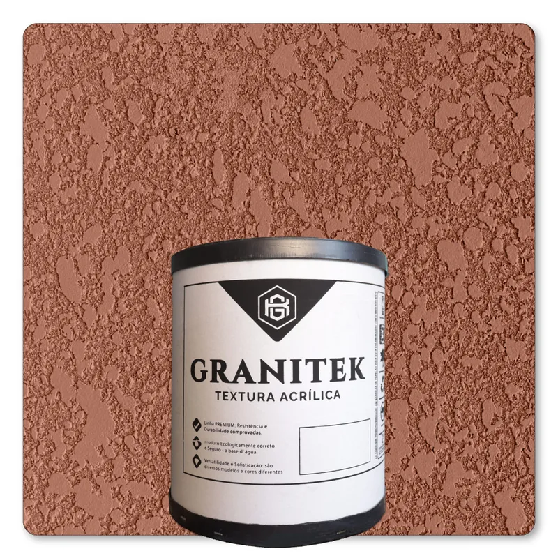 Granitek Projetatto Barrica 25kg Terracota - embalagem