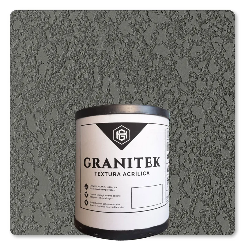 Granitek Projetatto Barrica 25kg Cinza Asfalto - embalagem