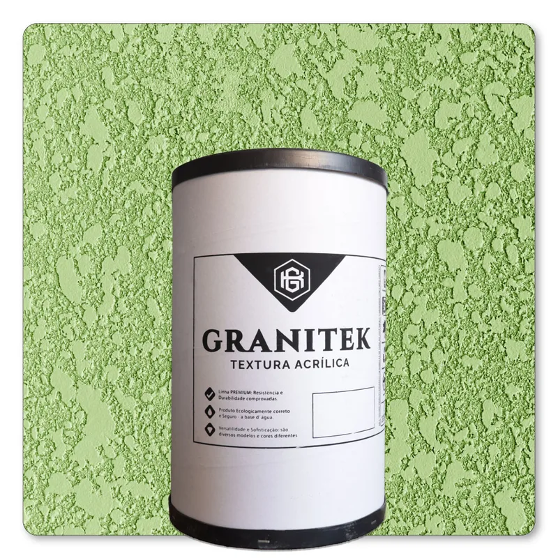 Granitek Projetatto Barrica 40kg Verde Kiwi - embalagem