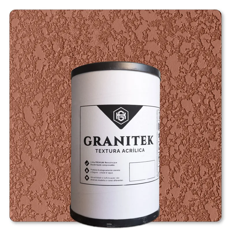 Granitek Projetatto Barrica 40kg Terracota - embalagem