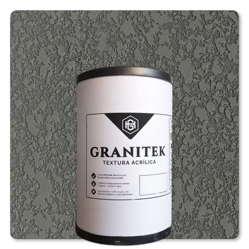 Granitek Projetatto Barrica 40kg Cinza Asfalto - embalagem