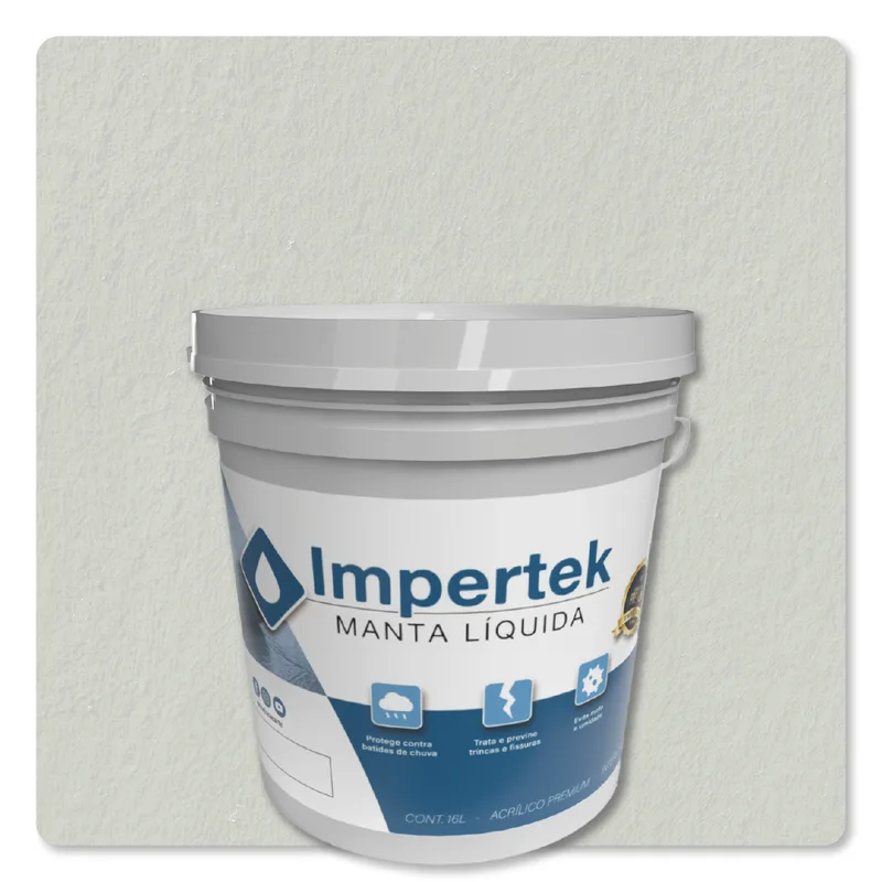Impertek Fachada Balde 16L Branco Gelo - embalagem