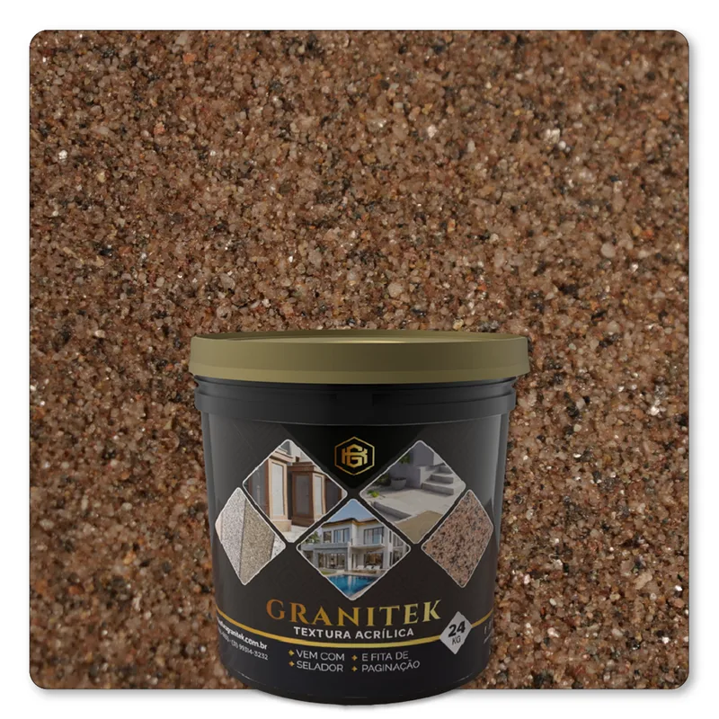 Granitek Cristalatto Kit 24kg Caramello - embalagem