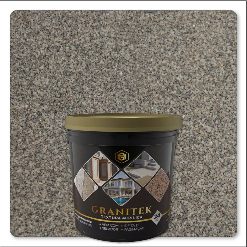 Granitek Ornatto Kit 24kg Mocaccino - embalagem