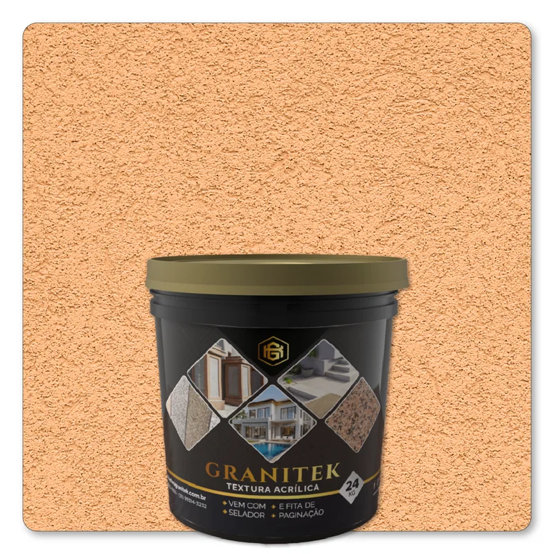 Granitek Liscatto Kit 24kg Caju - embalagem