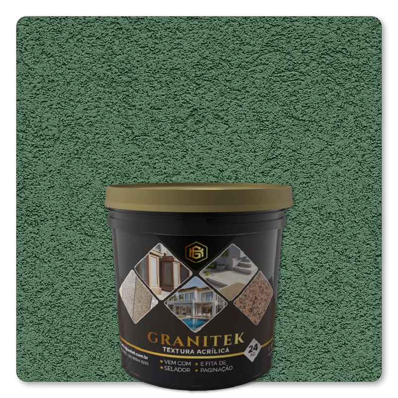 Granitek Liscatto Kit 24kg Esmeralda - embalagem