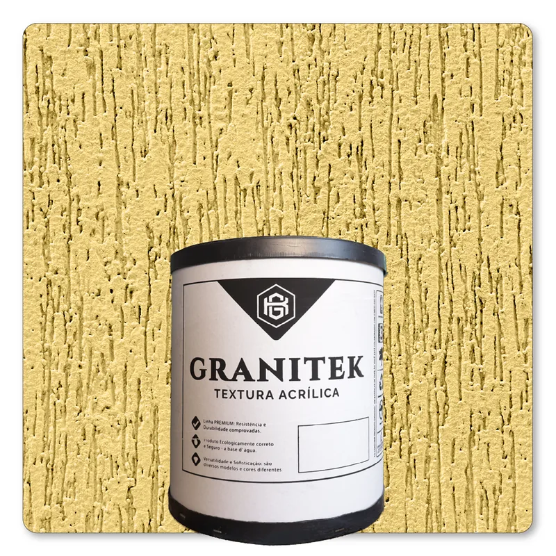Granitek Raspatto Barrica 25kg Amarelo Canario - embalagem