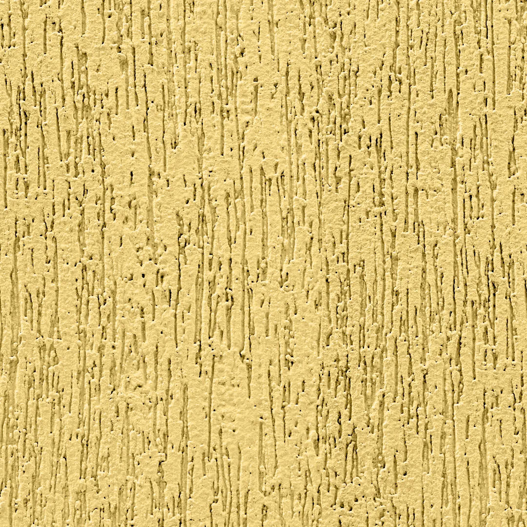 Textura para parede grafiato Raspatto na cor Amarelo Canário