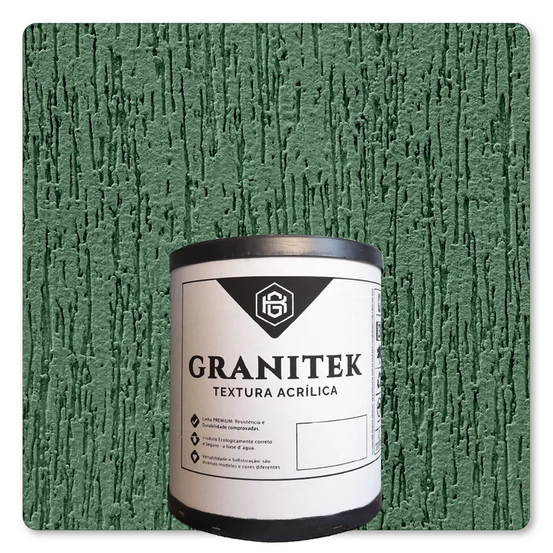 Granitek Raspatto Barrica 25kg Esmeralda - embalagem