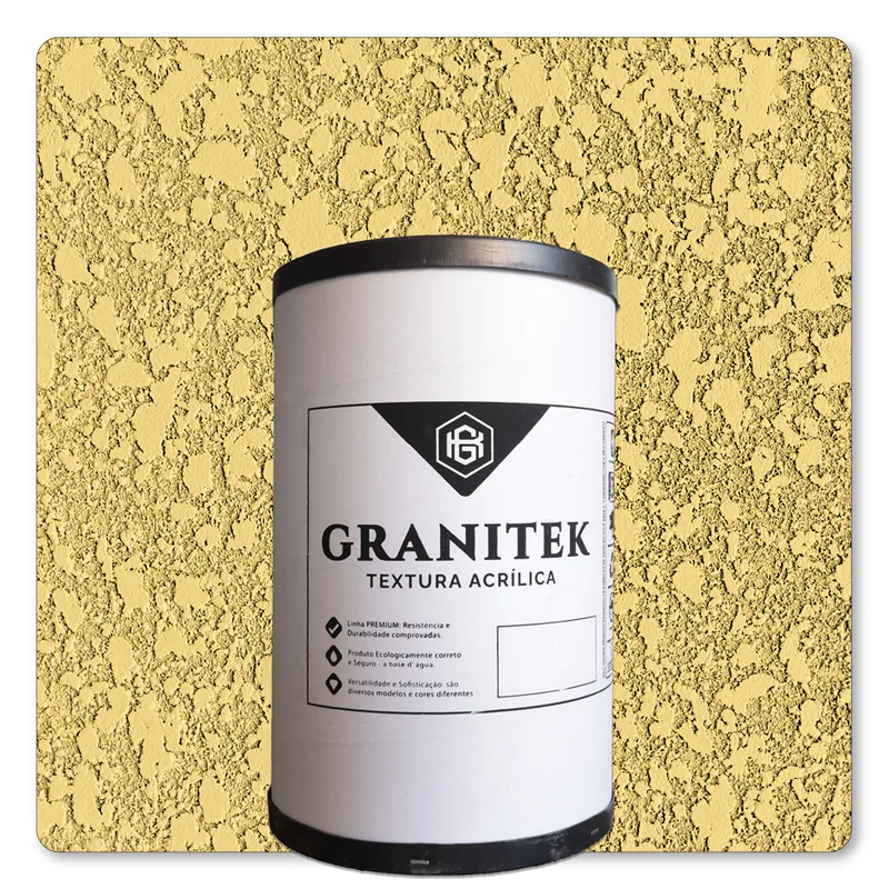 Granitek Projetatto Barrica 40kg Amarelo Canario - embalagem