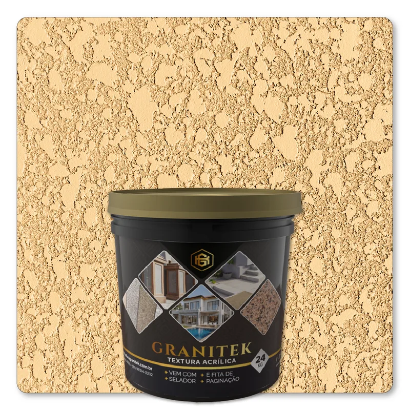 Granitek Projetatto Kit 24kg Caju - embalagem