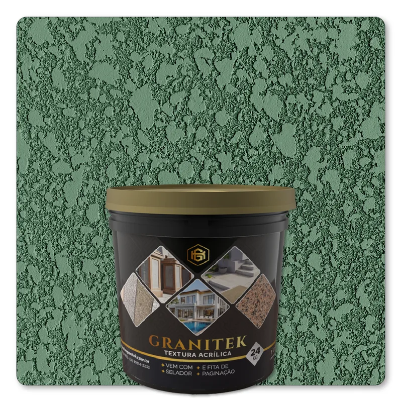 Granitek Projetatto Kit 24kg Esmeralda - embalagem