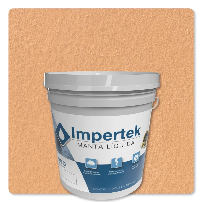 Impertek Fachada Balde 16L Caju - embalagem