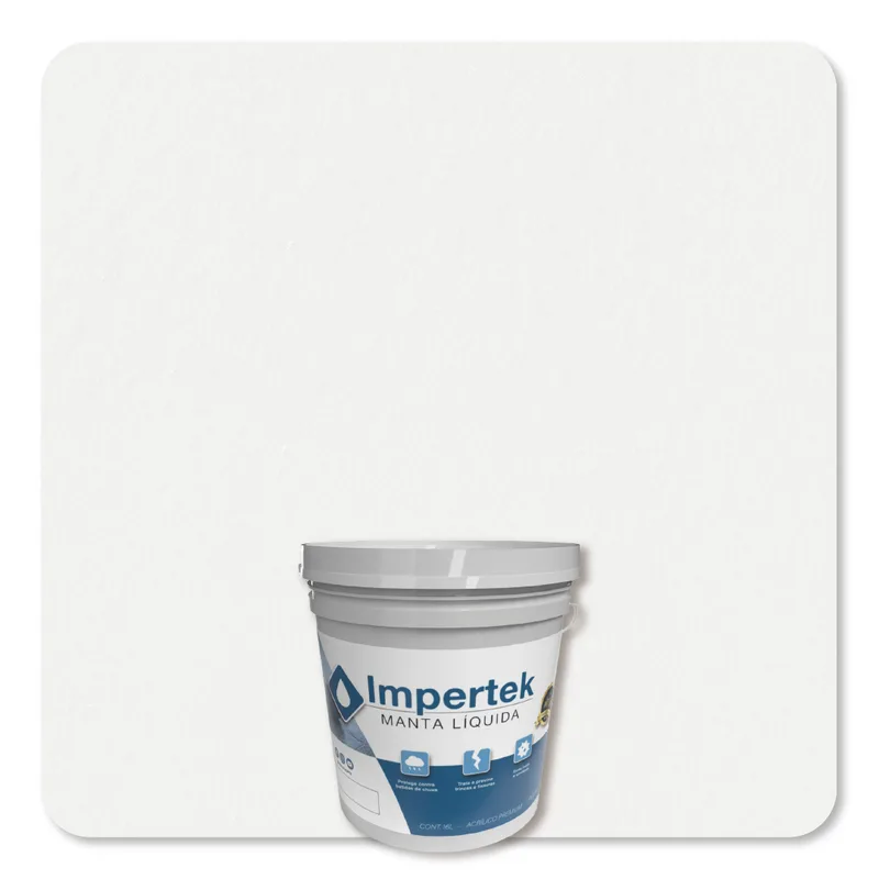 Impertek Fachada Balde 3,6L Branco Neve - embalagem