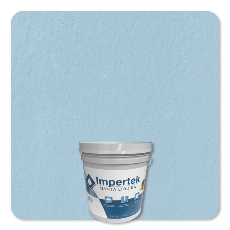 Impertek Fachada Balde 3,6L Azul Sereno - embalagem