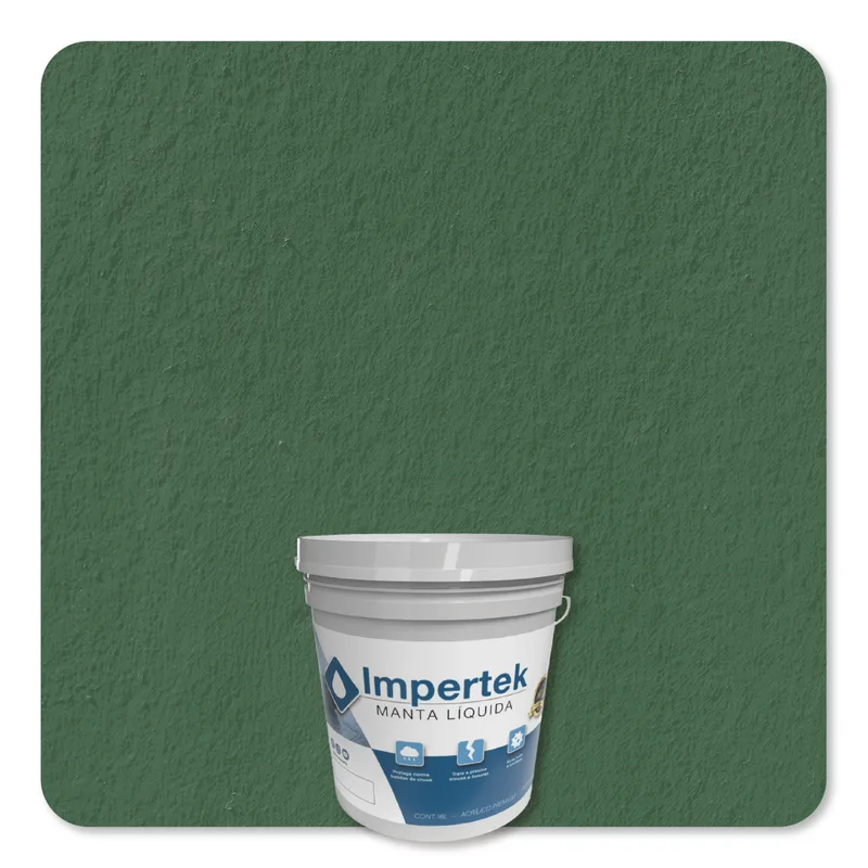 Impertek Fachada Balde 3,6L Esmeralda - embalagem