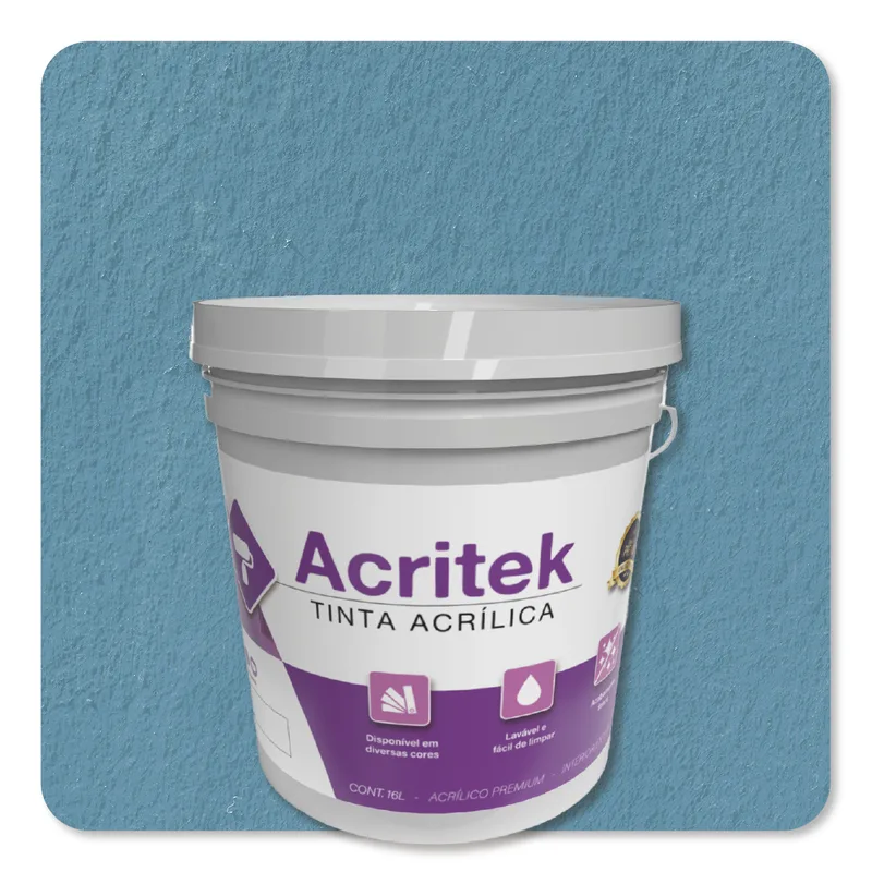 Acritek Balde 16L Onda - embalagem