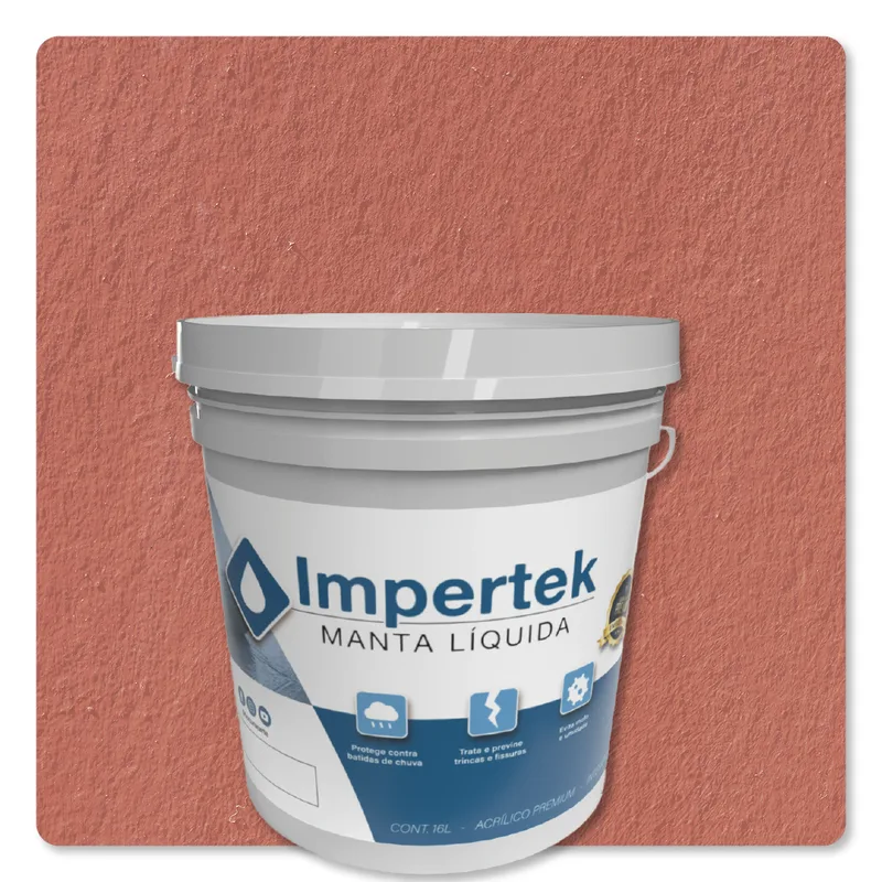 Impertek Fachada Balde 16L Terracota - embalagem