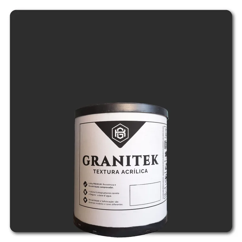 Selador Granitek Barrica 20kg Preto - embalagem